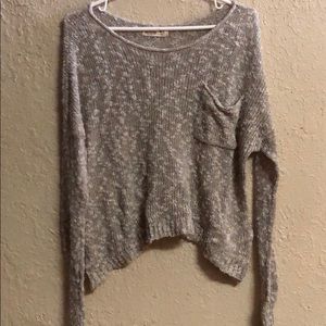 Hollister cropped sweater